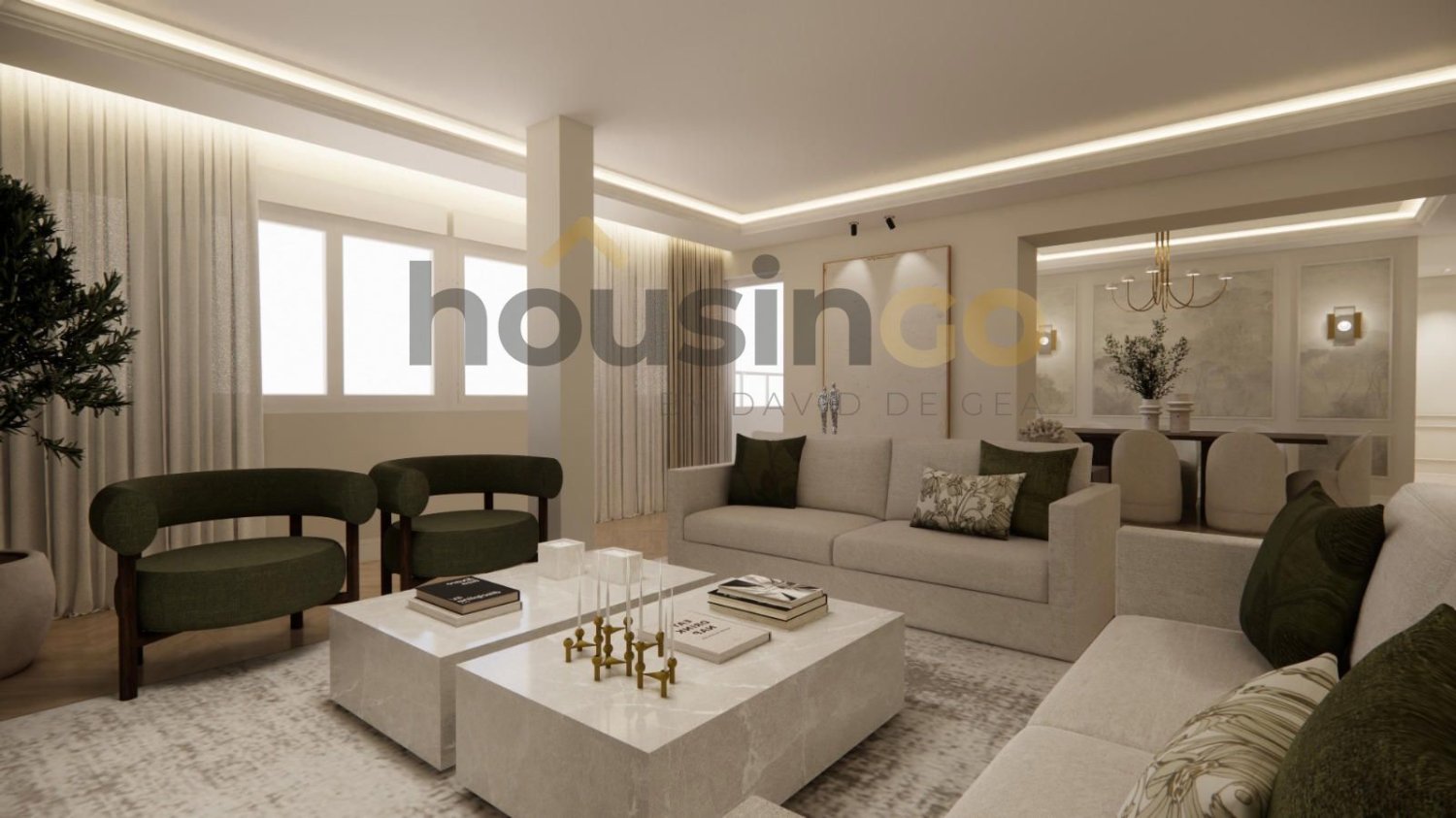 3 غرف نوم شقة في Madrid, Spain رقم 102308