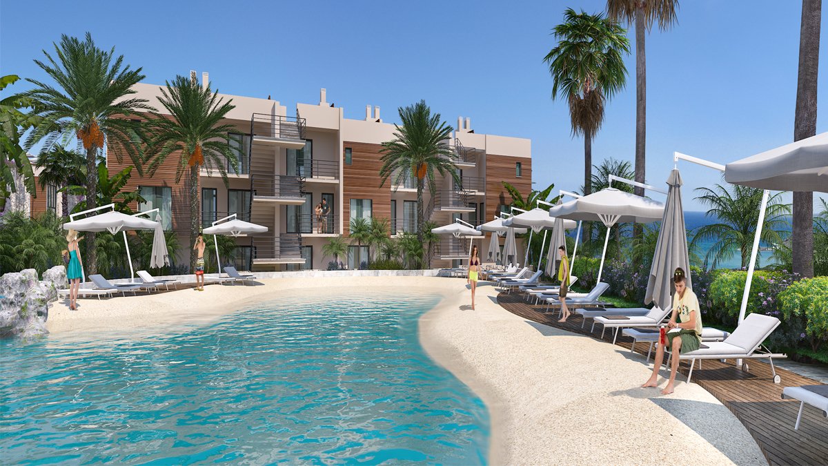 Apartamento de 2 dormitorios en Esentepe, Northern Cyprus No. 12846