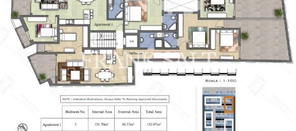 3 bedrooms Apartment in Saint Paul's Bay, Malta No. 175 17