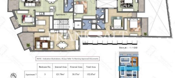 3 bedrooms Apartment in Saint Paul's Bay, Malta No. 175 14