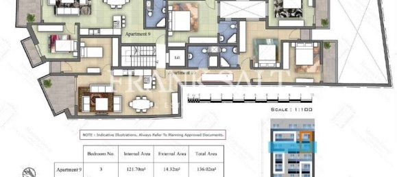 3 bedrooms Apartment in Saint Paul's Bay, Malta No. 175 13