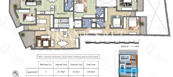 3 bedrooms Apartment in Saint Paul's Bay, Malta No. 175 15