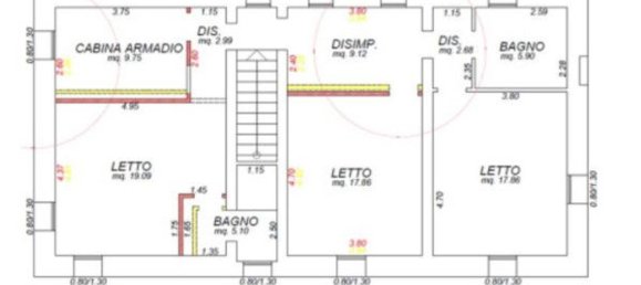 3 rooms Apartment in Longiano, Italy No. 269359 12