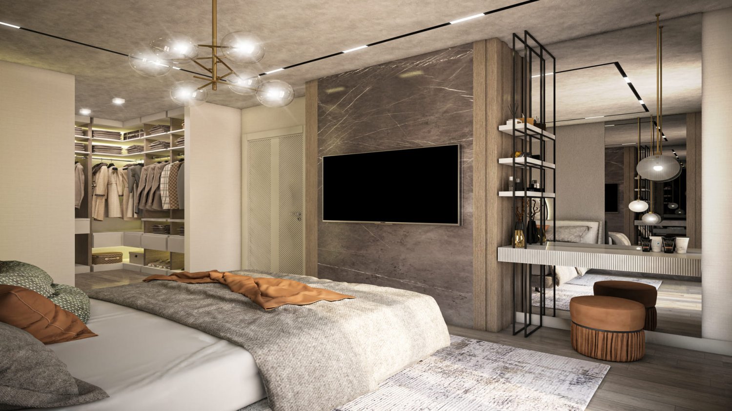 Apartment 3+1 in Istanbul, Turkey No. 35984