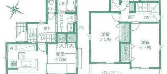 Casa de 4 dormitorios en Saitama, Japan No. 7833 2