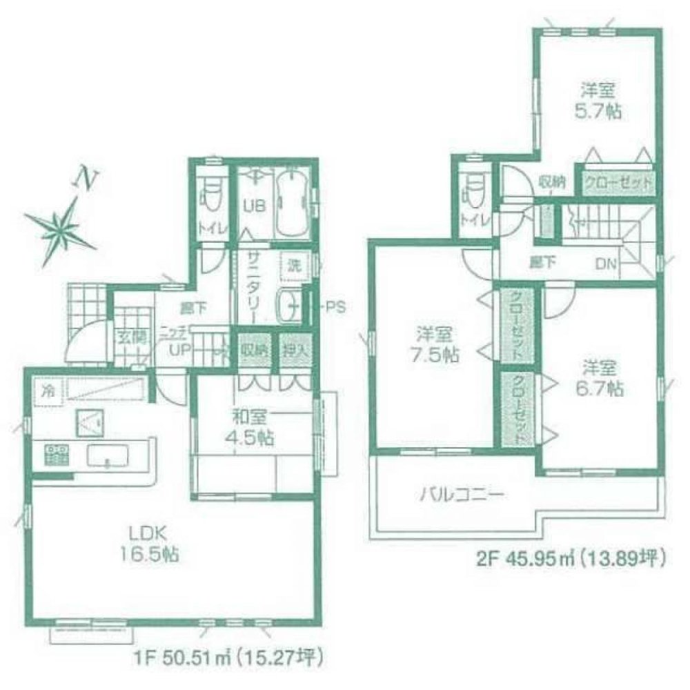 Casa de 4 dormitorios en Saitama, Japan No. 7833