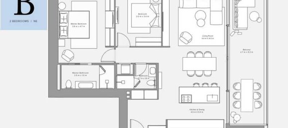 1 chambre Appartement à Mouttagiaka, Cyprus No. 18316 6