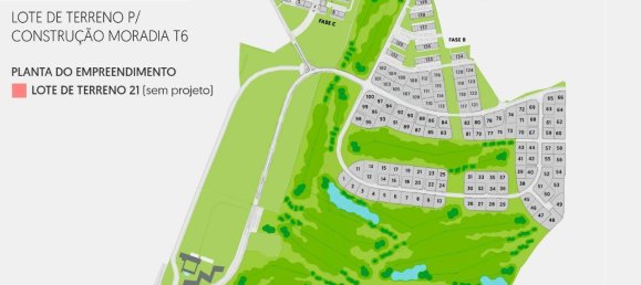 Земельный участок 1707м² в Оэйраш, Португалия № 105280 3