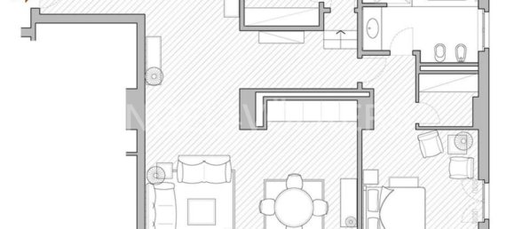 3 rooms Apartment in San Casciano dei Bagni, Italy No. 64726 11