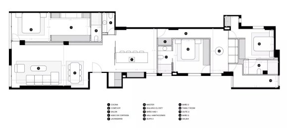Apartamento de 3 dormitorios en Madrid, Spain No. 125472 12