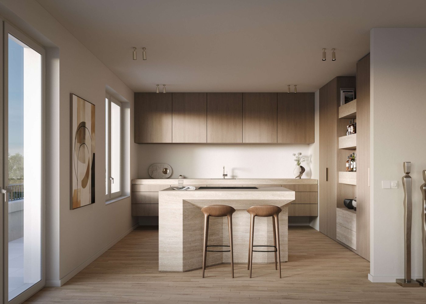 Ático de 2 dormitorios en Schoneberg, Germany No. 37985