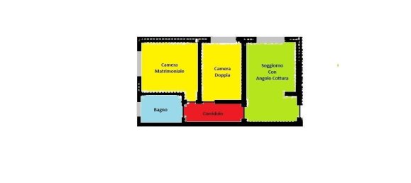 Apartamento de 3 divisões em Carrara, Italy N.º 63427 2