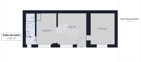 1 chambre Appartement à Alfortville, France No. 171005 2