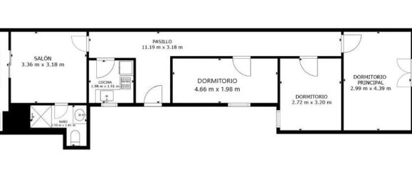 3 غرف نوم شقة في Eixample, Spain رقم 140687 32