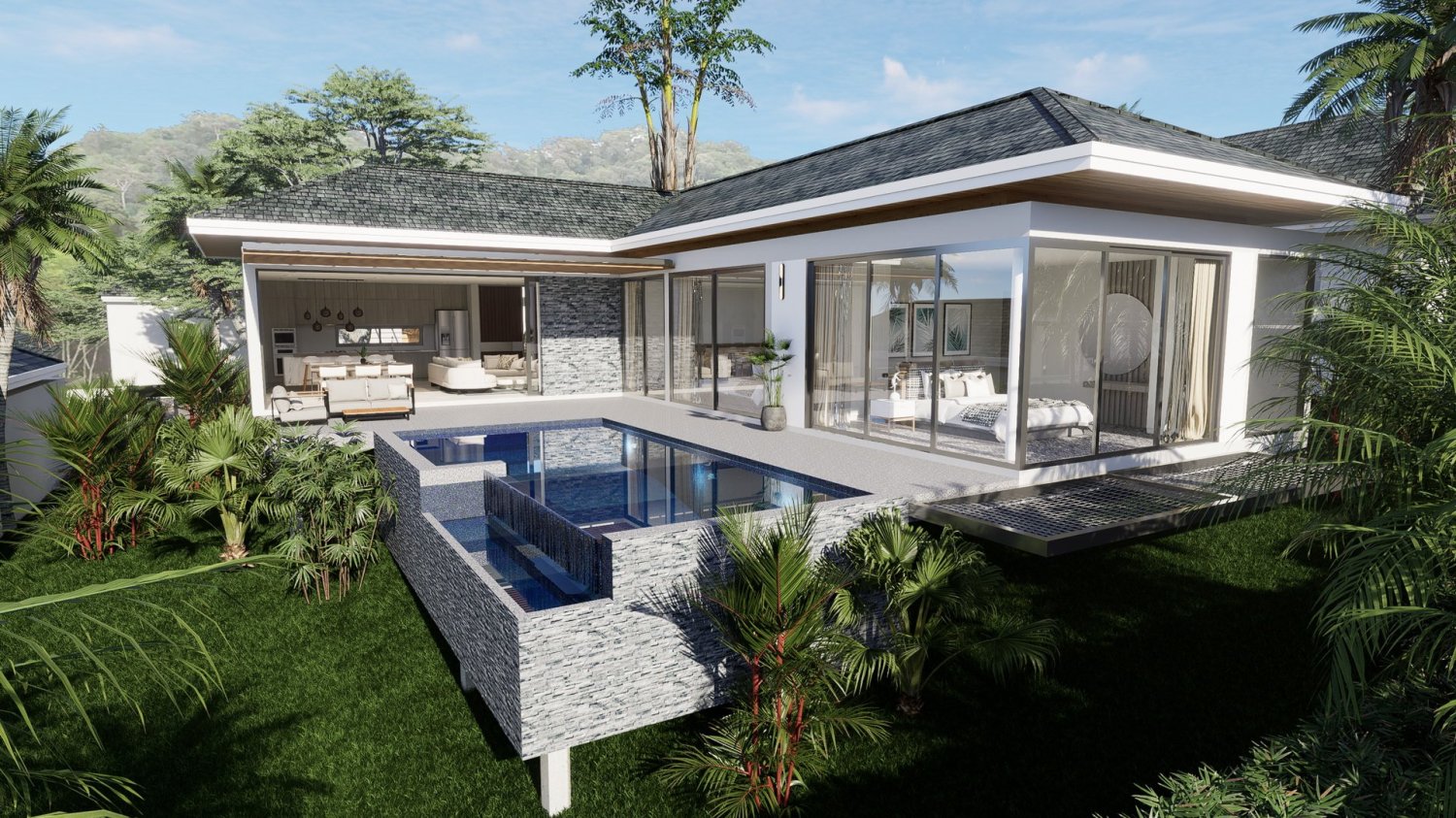3 Schlafzimmer Villa in Phang Nga, Thailand, Nr. 31731