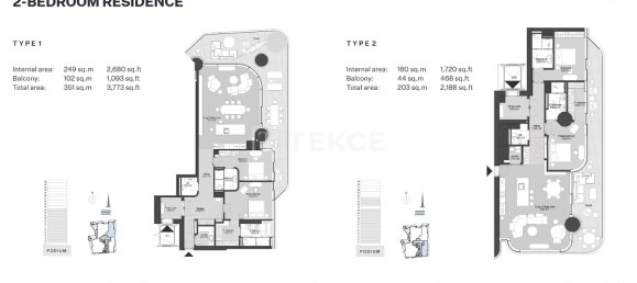 3 Schlafzimmer Wohnung in Business Bay, UAE, Nr. 111717 28
