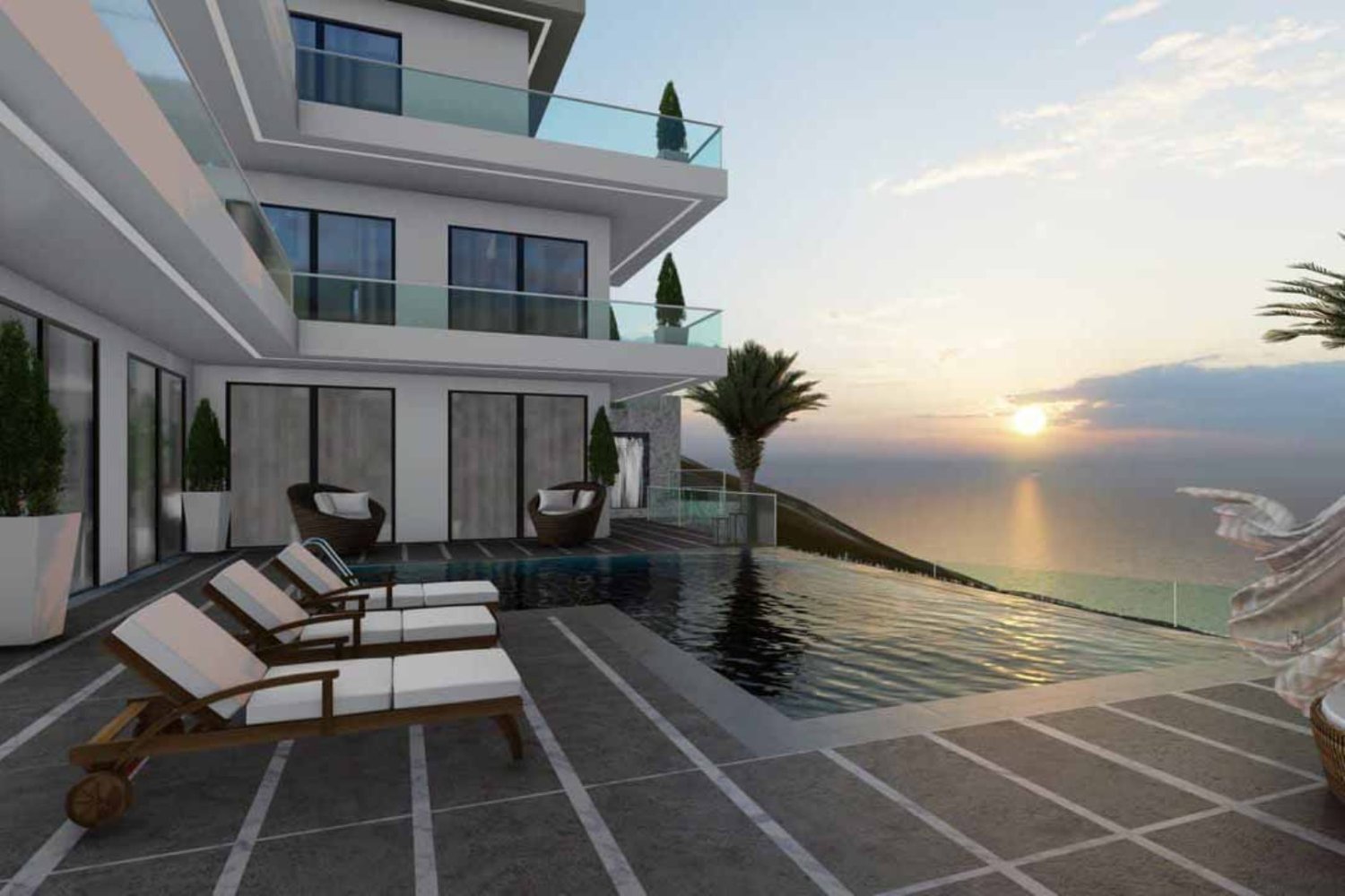 Villa 5+2 à Alanya, Turkey No. 23939