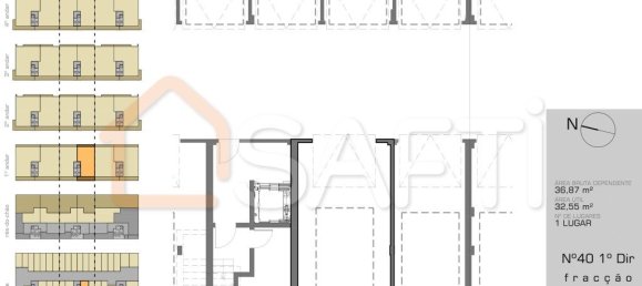 Дуплекс с 3 спальнями в Монтижу, Португалия № 142437 17