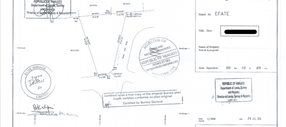 قطعة أرض في Port-Vila, Vanuatu 1089متر مربع رقم 1 9
