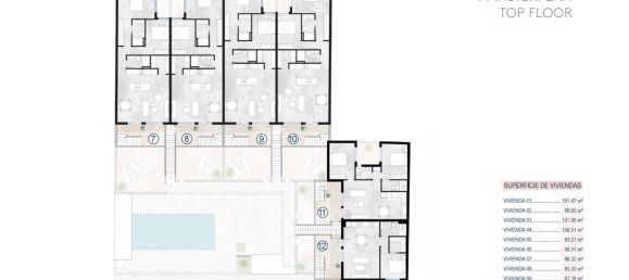 Bungalow de 2 dormitorios en Las Esperanzas, Spain No. 12842 10