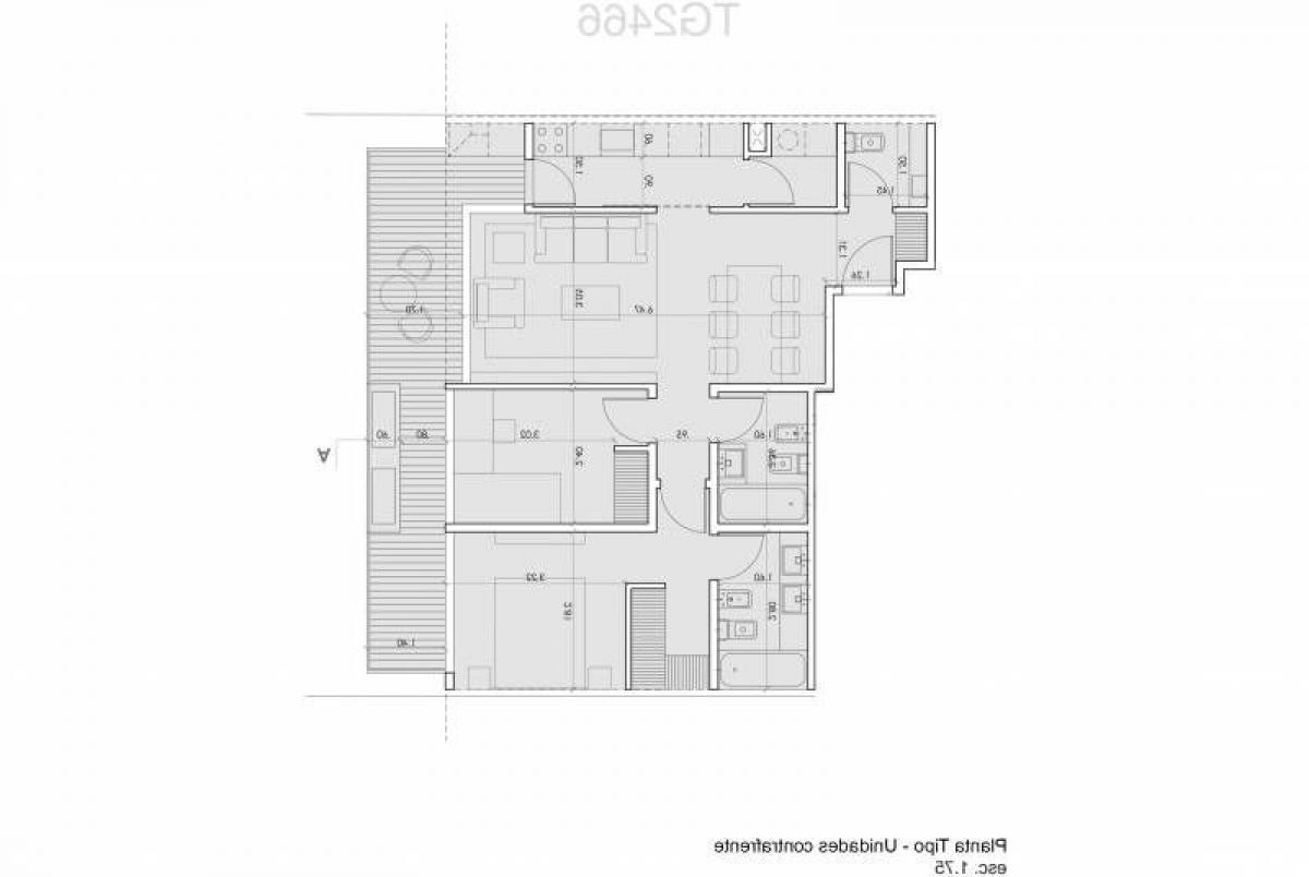 2 Schlafzimmer Wohnung in Buenos Aires, Argentina, Nr. 91863