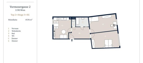 3 rooms Apartment in Dobling, Austria No. 8940 7
