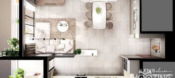 Квартира с 3 спальнями в Район 4, Вьетнам № 17653 14