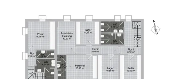 Edificio de 3 habitaciónes en Augsburg, Germany No. 58155 17
