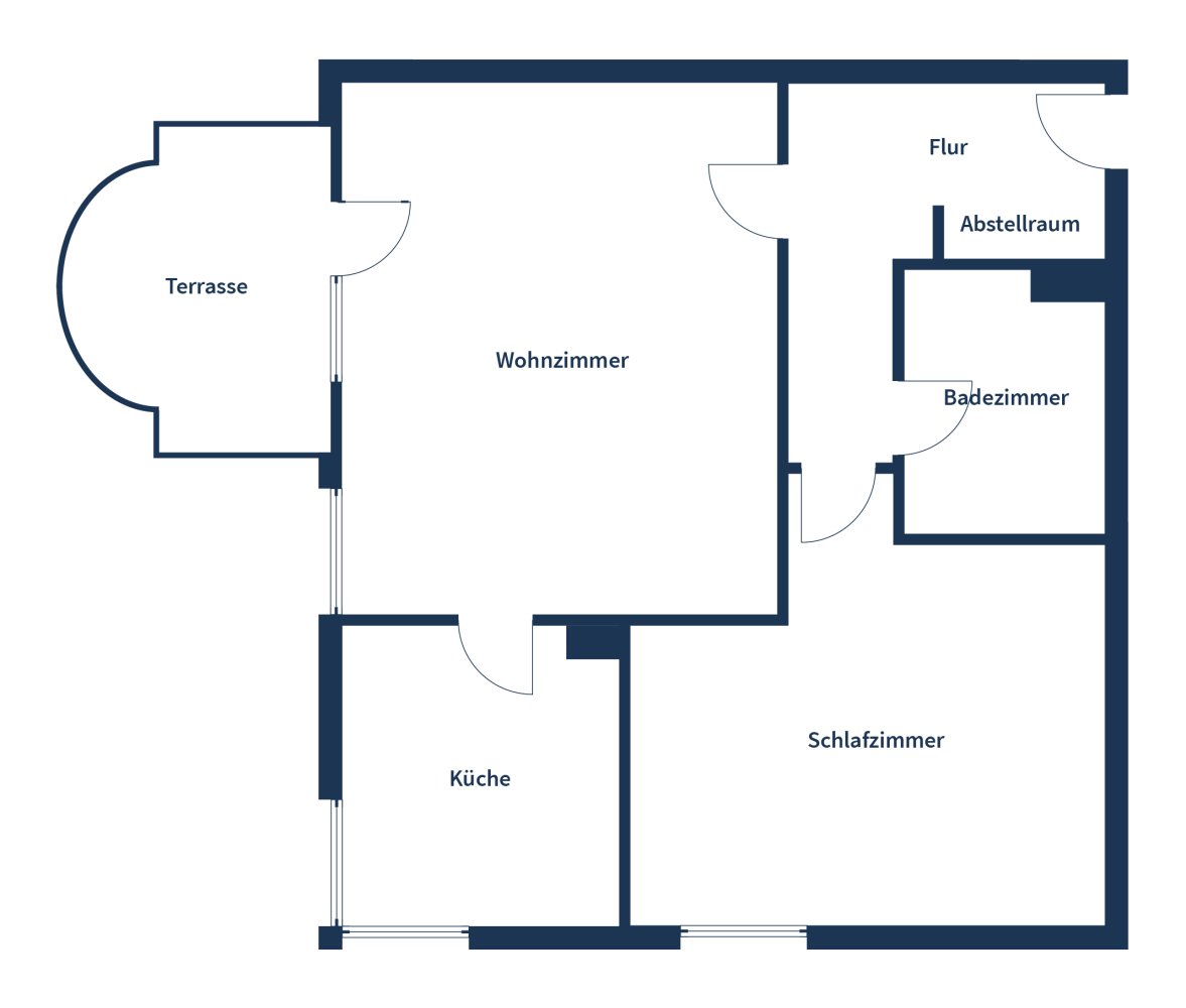 1 غرف نوم شقة في Rheingau-Taunus, Germany رقم 170400