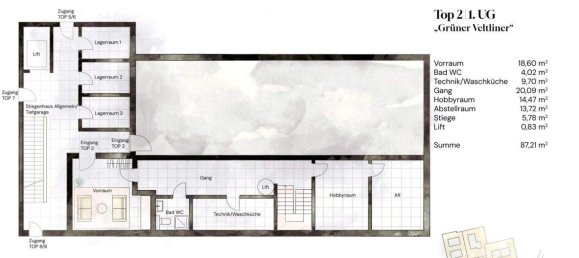 4 rooms Castles in Klosterneuburg, Austria No. 185157 11