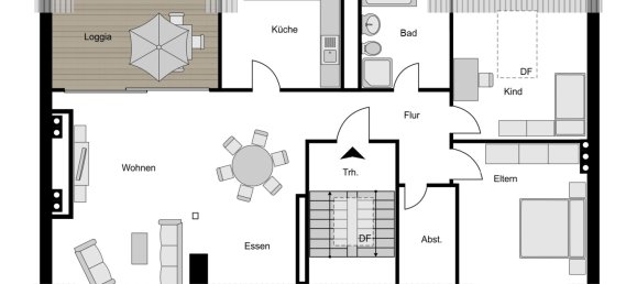 3 rooms Apartment in Bochum, Germany No. 240199 14