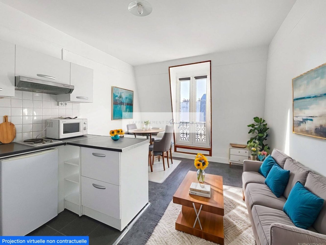 Studio in Paris, France, Nr. 125452