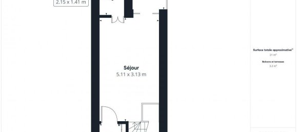 1 غرف نوم منزل ذو طابقين في Paris, France رقم 336923 13