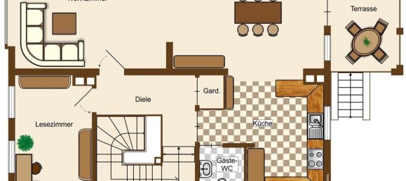 Таунхаус с 5 спальнями в Нойвид, Германия № 10151 16