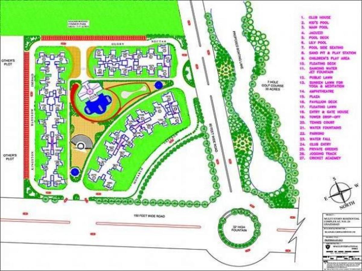 3 bedrooms House in Ghaziabad, India No. 55586