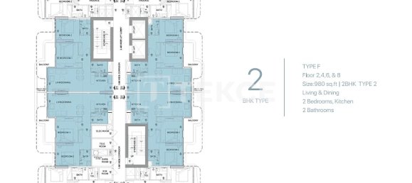 3 chambres Appartement à Dubai, UAE No. 111712 30