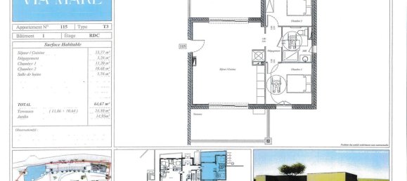 3 rooms Apartment in Ghisonaccia, France No. 154543 14