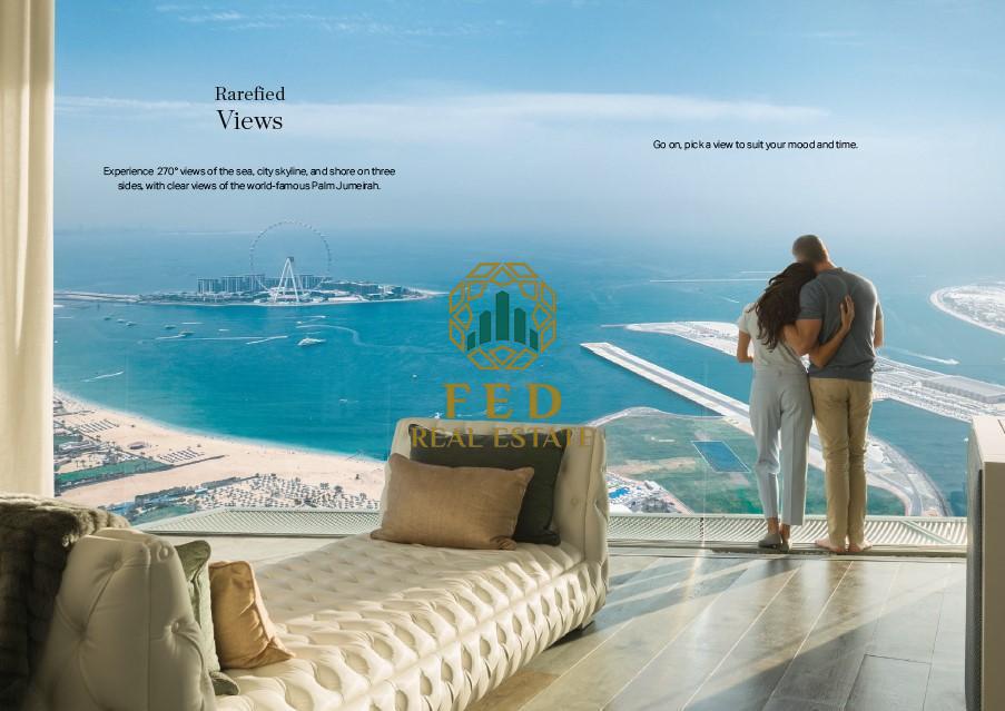 1 Schlafzimmer Wohnung in Dubai Harbour, UAE, Nr. 9387