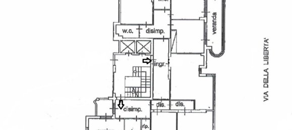 6 rooms Apartment in Palermo, Italy No. 15572 19