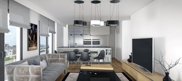 2 rooms Penthouse in Küçükçekmece, Turkey No. 9847 4