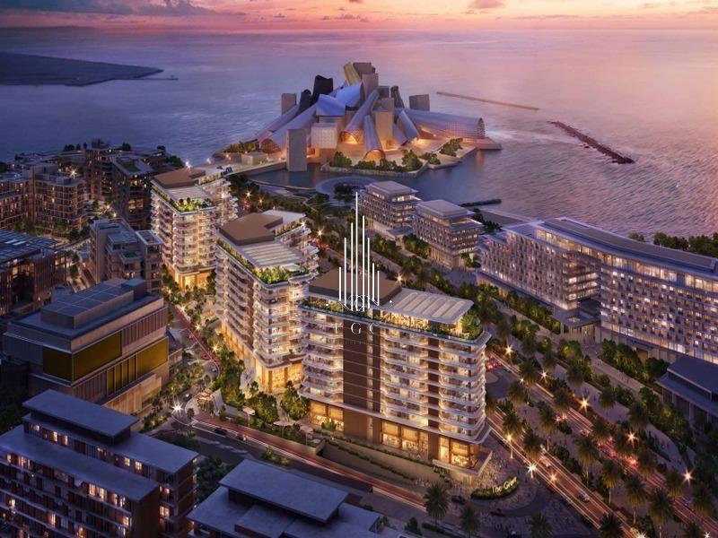 2 غرف نوم شقة في جزيرة السعديات, UAE رقم 45744