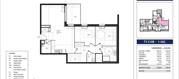 2 Schlafzimmer Wohnung in Etaples, France, Nr. 80172 2