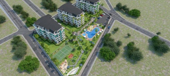 2-Zimmer Wohnung in Oba, Turkey, Nr. 9966 9