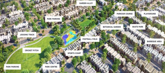 Moradia em banda T3 em Al Warsan, UAE N.º 104032 6