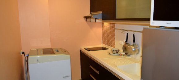 Кондоминиум  с 1 спальней в Бангкок, Таиланд № 2485 3