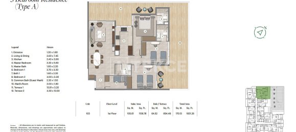 2 dormitorios apartamento en venta en Falcon City of Wonders, Dubai, UAE № 182200 2
