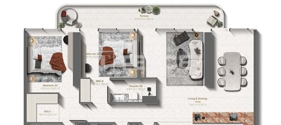 2 dormitorios apartamento en venta en Ras Al Khaimah, UAE № 184270 4