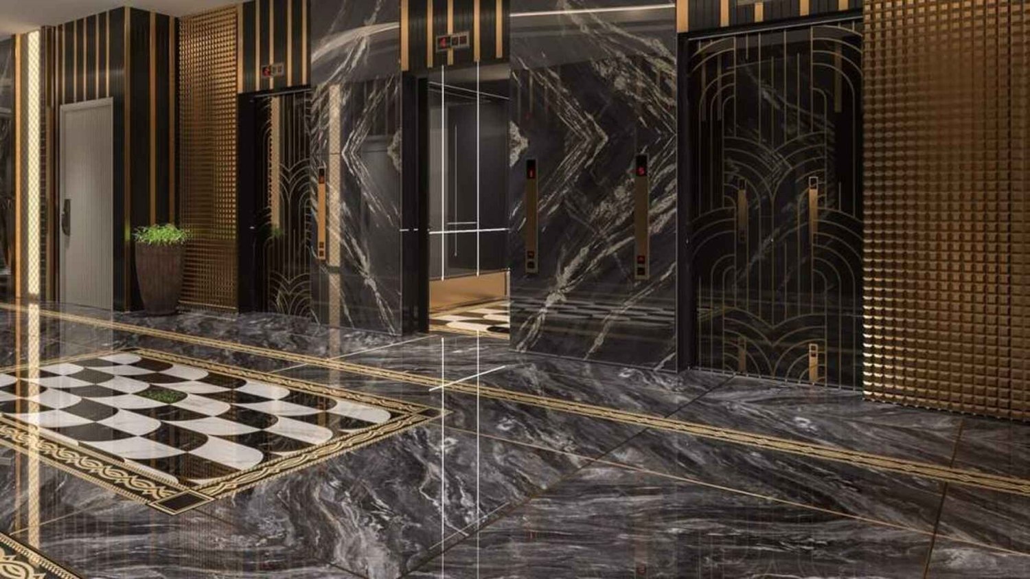 Квартира с 3 спальнями в Empire Lakeviews, Wadi Al Safa 2, ОАЭ № 64123