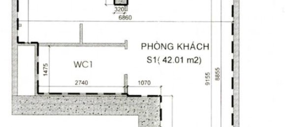 Кондоминиум с 1 спальней в Биньтхань, Вьетнам № 13470 3