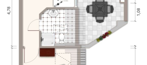 Дуплекс с 2 спальнями в Шарлоттенбург, Германия № 34902 21